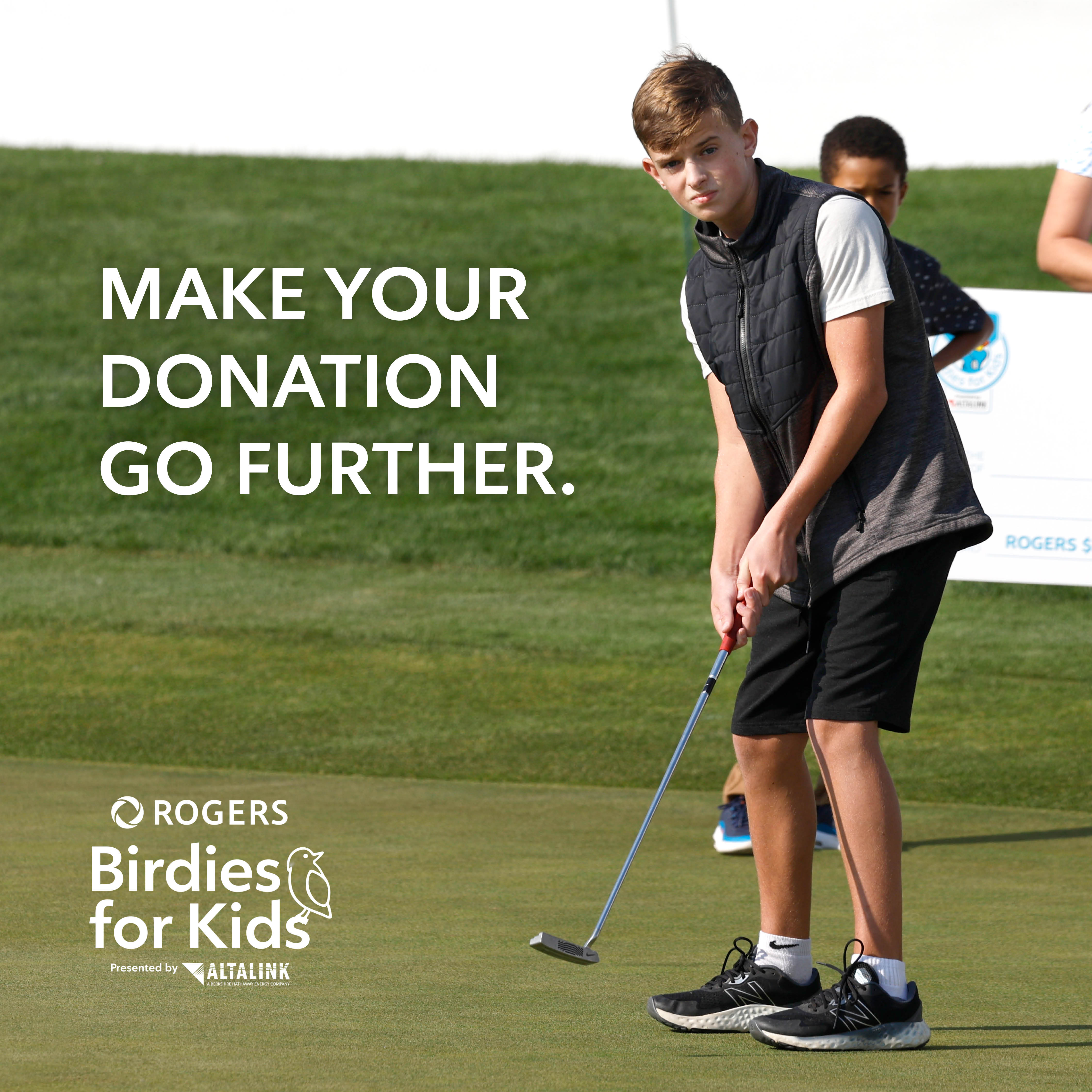 Birdies for Kids campaign image